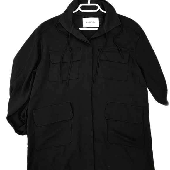 Babaton Black Utility Style Dress/Jacket - Picture 3 of 6